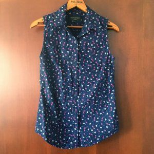 Banana Republic floral blouse S